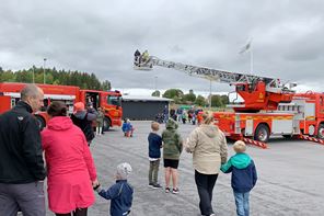 Öppet hus på Åkersberga brandstation