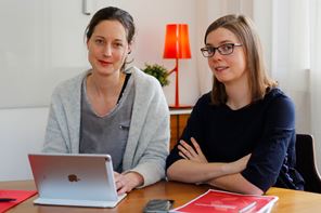 Jenny Ahlfont och Anna Ståhle Bofjäll